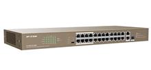 F1126P-24-250W 24FE+2GE/1SFP Unmanaged Switch With 24 Port PoE